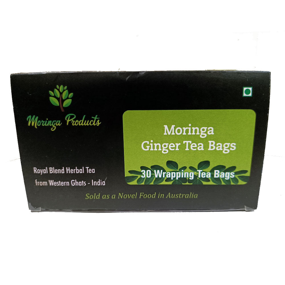 Moringa Ginger Tea Bags