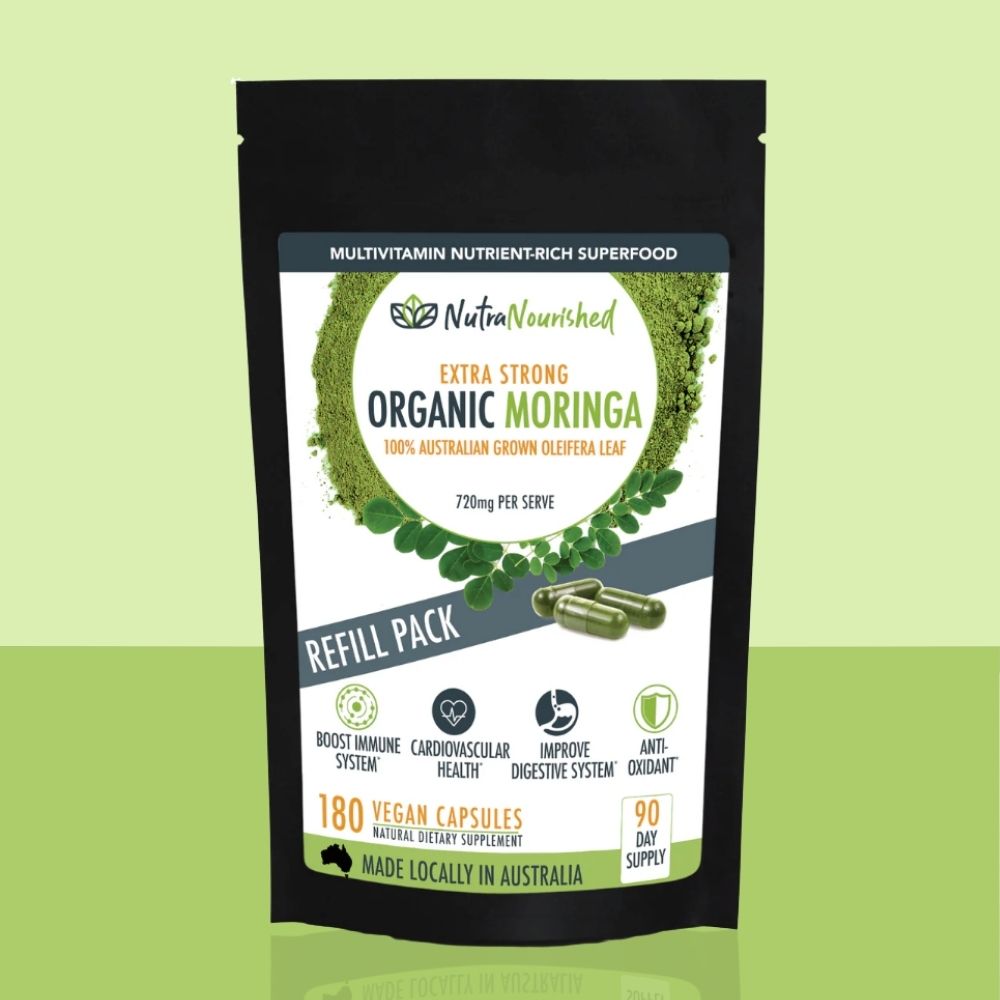 Nutra Nourished Moringa Capsules Refill Pack