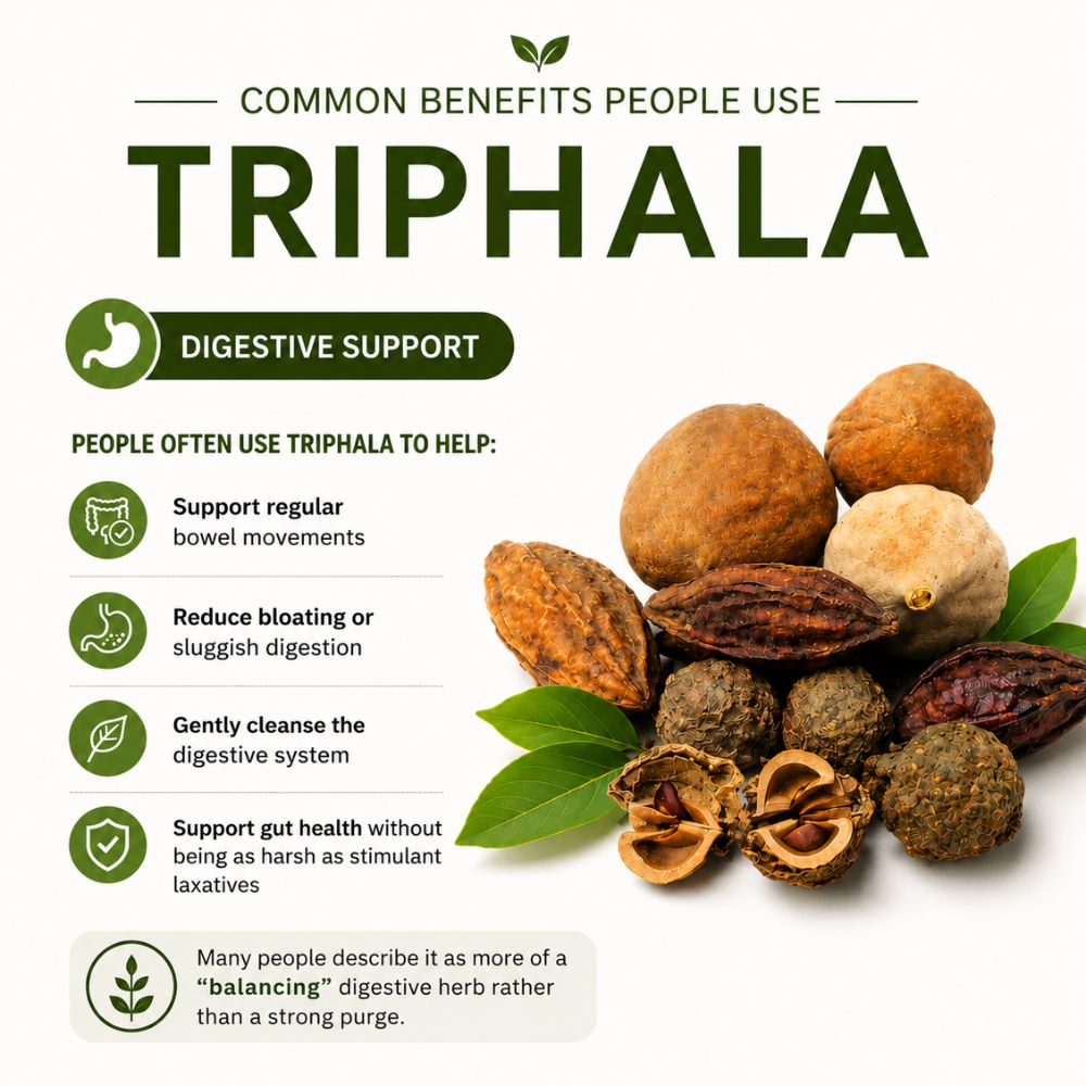 Triphala in Vegetable Capsules 140g