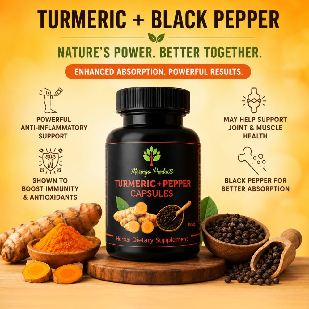 Turmeric & Pepper Capsules