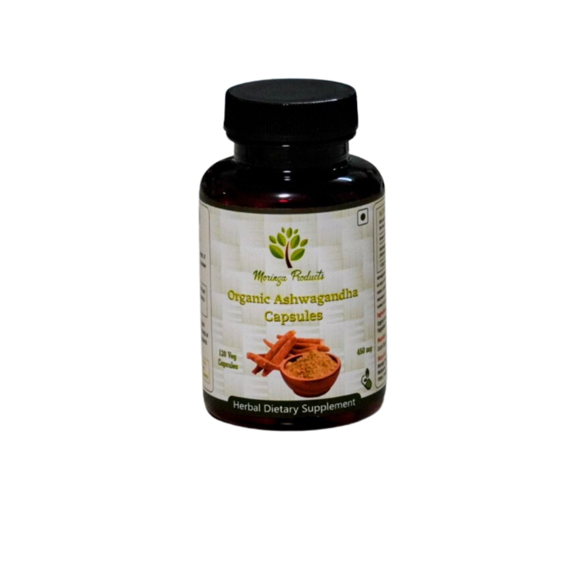 Ashwagandha in Vegetable Capsules PET