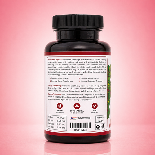 Beetroot Capsules 3 Pack