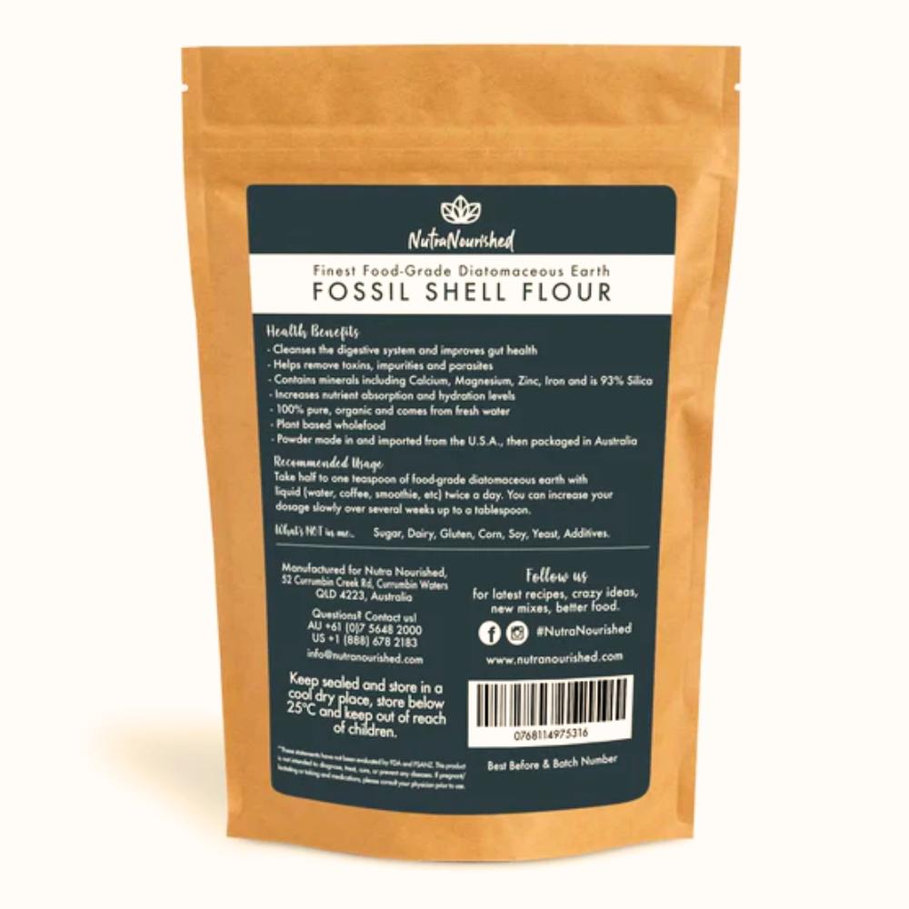 Fossil Shell Flour Powder - Diatomaceous Earth