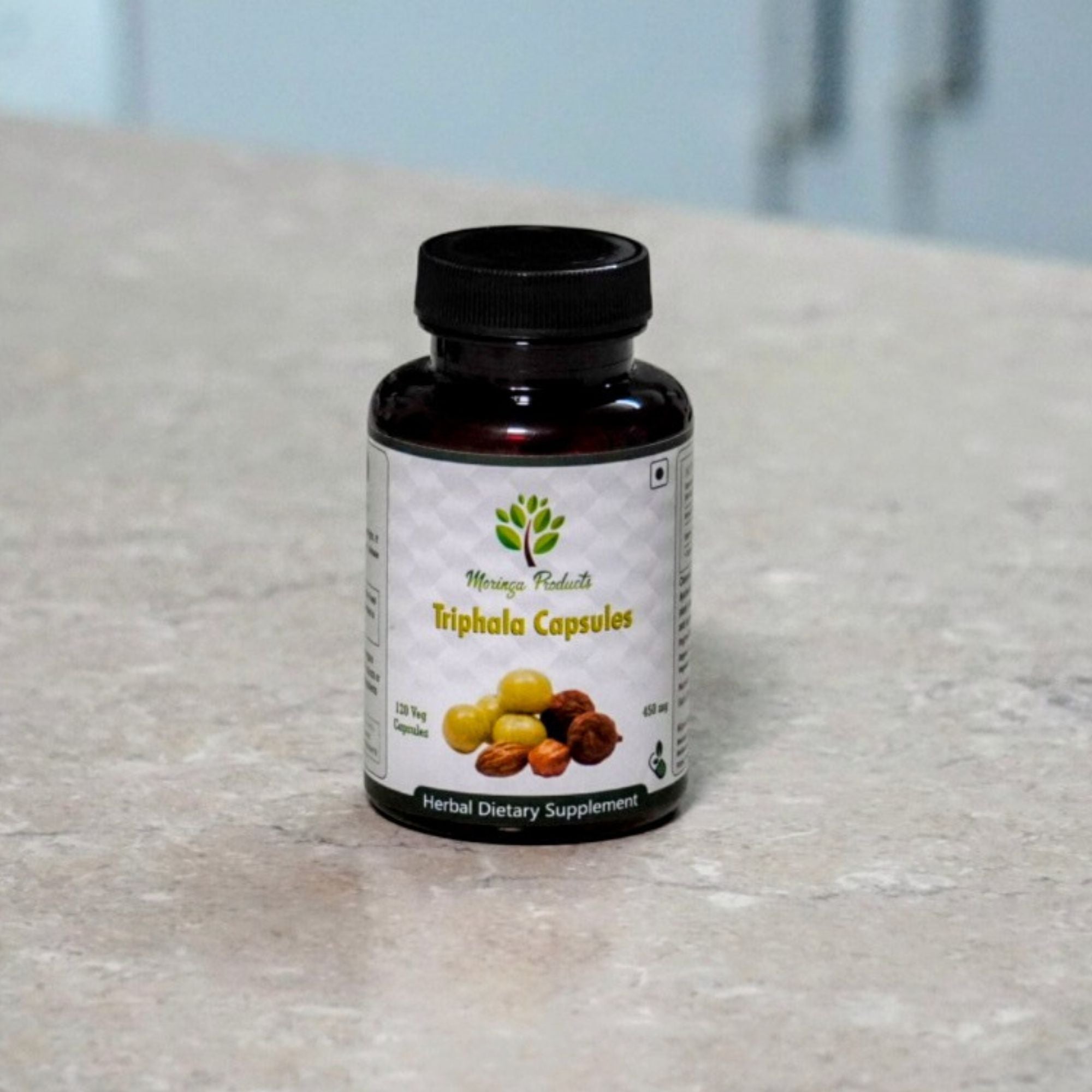 Triphala in Vegetable Capsules