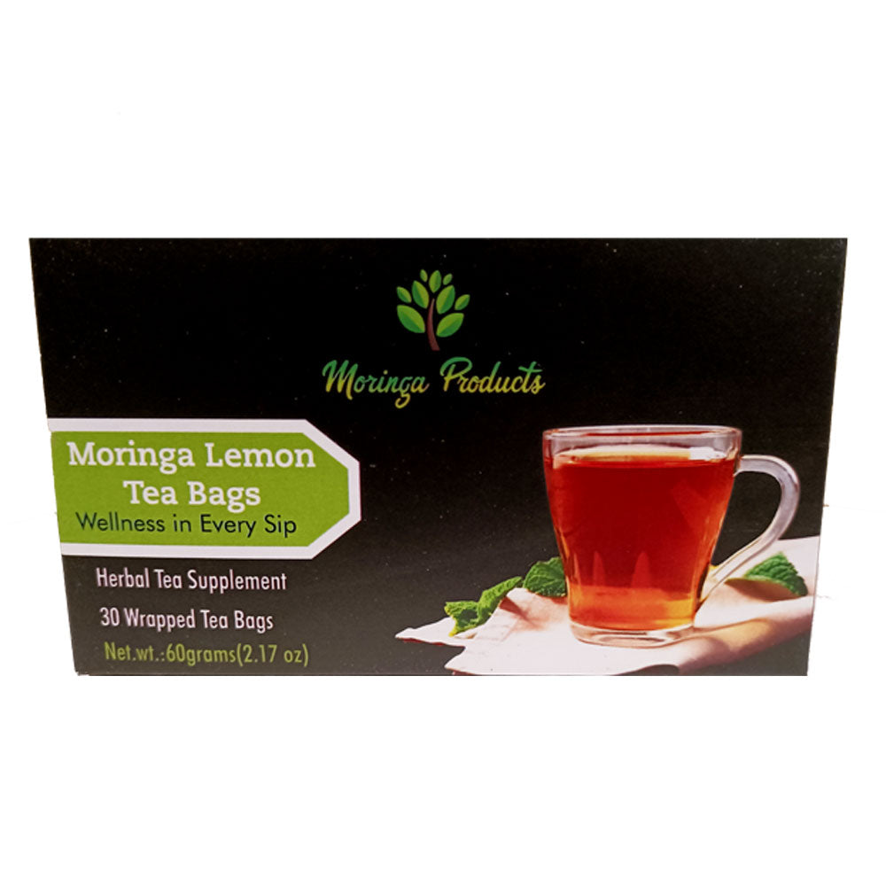 Moringa Lemon Tea Bags