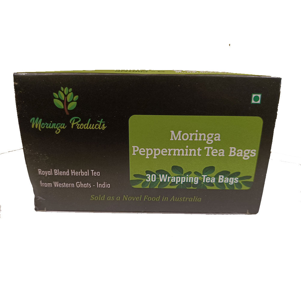 Moringa Peppermint Tea Bags