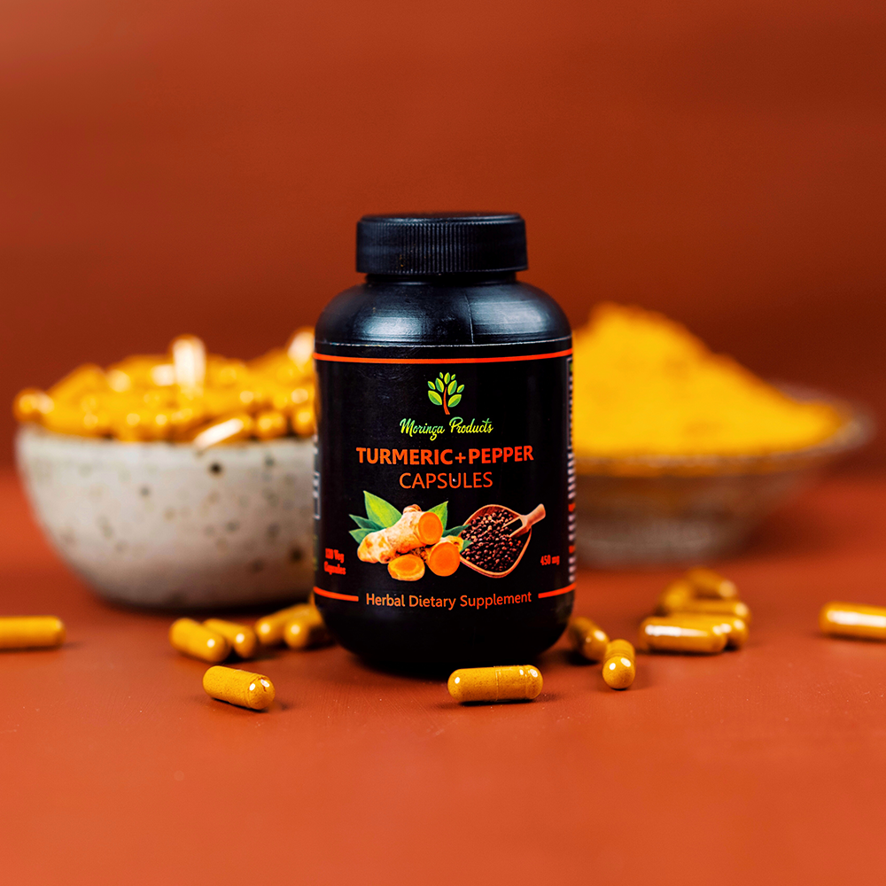 Turmeric & Pepper Capsules 140g